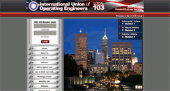 Desktop Screenshot of iuoe103.com